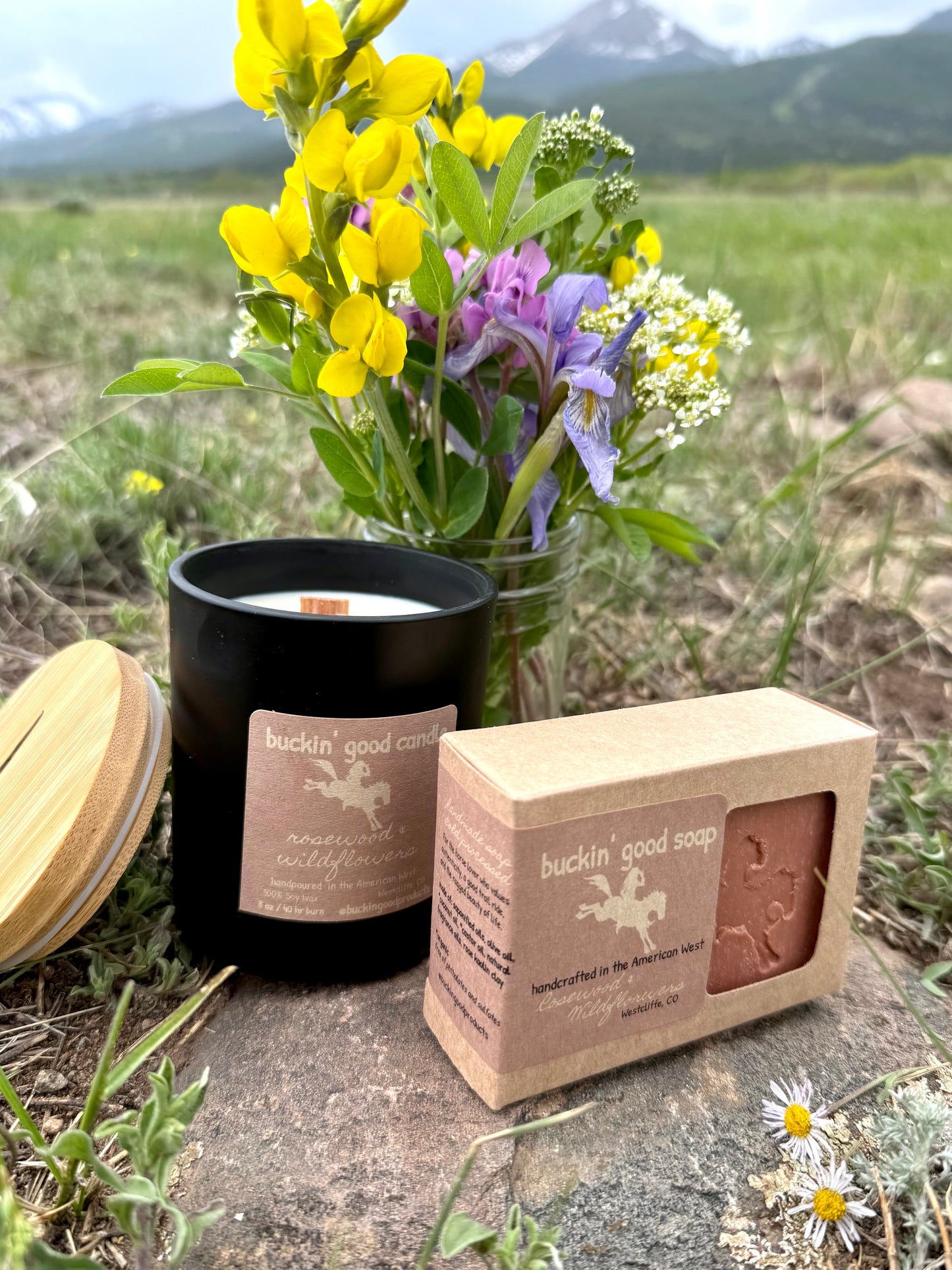 Bar Soap, Rosewood and Wildflowers