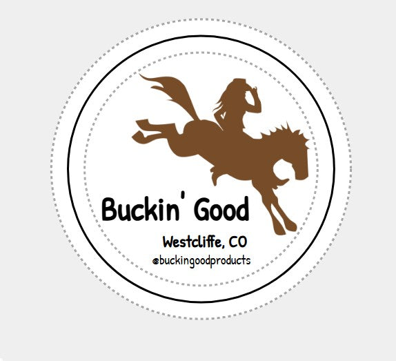 Buckin' Good Sticker